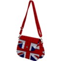 Union Jack Flag Uk Patriotic Saddle Handbag View2