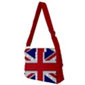 Union Jack Flag Uk Patriotic Full Print Messenger Bag (M) View2