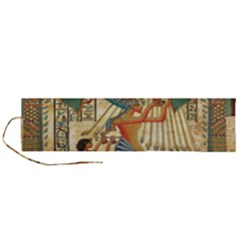 Egyptian Man Sun God Ra Amun Roll Up Canvas Pencil Holder (l) by Celenk