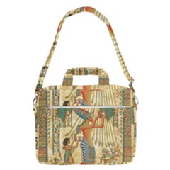 Egyptian Man Sun God Ra Amun Macbook Pro 13  Shoulder Laptop Bag  by Celenk