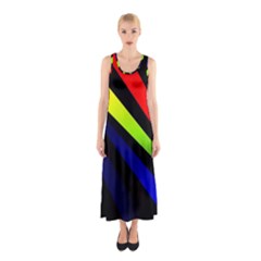 Graphic Design Computer Graphics Sleeveless Maxi Dress by Celenk