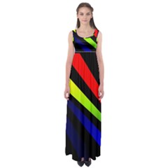 Graphic Design Computer Graphics Empire Waist Maxi Dress by Celenk