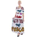 Christian Christianity Religion Half Sleeves Maxi Dress View1