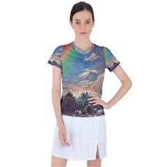 Abstract Art Psychedelic Arts Experimental Women s Sports Top by Uceng