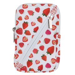 Strawberries Belt Pouch Bag (large) by SychEva