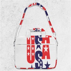 Usa Stars Fourth Of July Symbol America Usa Stars Macbook Pro 13  Shoulder Laptop Bag  by Wegoenart