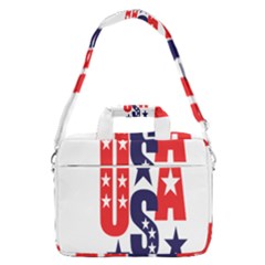 Usa Stars Fourth Of July Symbol America Usa Stars Macbook Pro 16  Shoulder Laptop Bag by Wegoenart