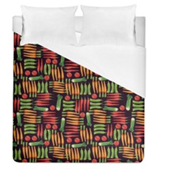 Vegetable Duvet Cover (queen Size) by SychEva