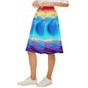 Art Fantasy Painting Colorful Pattern Design Classic Short Skirt View2