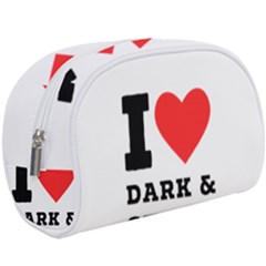 I Love Dark And Storm Make Up Case (large) by ilovewhateva