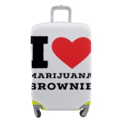 I Love Marijuana Brownie Luggage Cover (small) by ilovewhateva