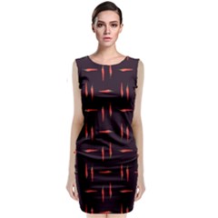 Hot Peppers Classic Sleeveless Midi Dress by SychEva