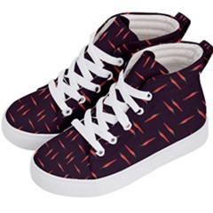 Hot Peppers Kids  Hi-top Skate Sneakers by SychEva