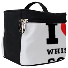 I Love Whiskey Sour Make Up Travel Bag (big) by ilovewhateva