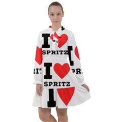 I Love Spritz All Frills Chiffon Dress by ilovewhateva