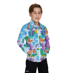 Pattern Hotdogtrap Kids  Windbreaker by Salman4z