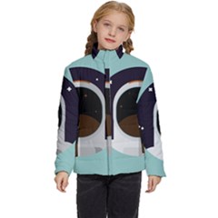 Astronaut Space Astronomy Universe Kids  Puffer Bubble Jacket Coat by Salman4z