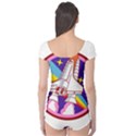 Badge Patch Pink Rainbow Rocket Boyleg Leotard  View2