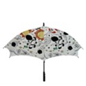 Astronaut Drawing Planet Golf Umbrellas View3