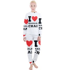 I Love Masala Chai Women s Lounge Set by ilovewhateva