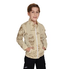 Ice-cream-vintage-pattern Kids  Windbreaker by Salman4z