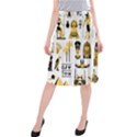 Egypt-symbols-decorative-icons-set Midi Beach Skirt View1