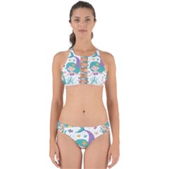 Set-cute-mermaid-seaweeds-marine-inhabitants Perfectly Cut Out Bikini Set by Salman4z