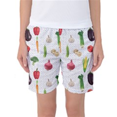 Vegetable Women s Basketball Shorts by SychEva