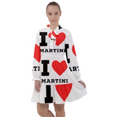 I Love Martini All Frills Chiffon Dress by ilovewhateva