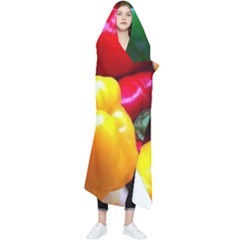 Colorful Capsicum Wearable Blanket by Sparkle