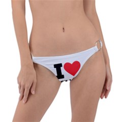 I Love Key Lime Pie Ring Detail Bikini Bottoms by ilovewhateva