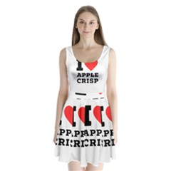 I Love Apple Crisp Split Back Mini Dress  by ilovewhateva