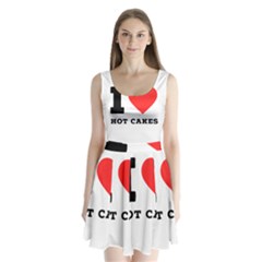 I Love Hot Cakes Split Back Mini Dress  by ilovewhateva