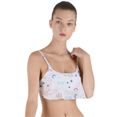 Spaceship Pattern Star Layered Top Bikini Top  by danenraven