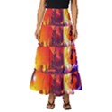 Far-future-human-colonization Tiered Ruffle Maxi Skirt View1