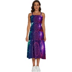 Time-machine Sleeveless Shoulder Straps Boho Dress by Salman4z