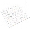 Monster-alien-pattern-seamless-background Wooden Puzzle Square View1