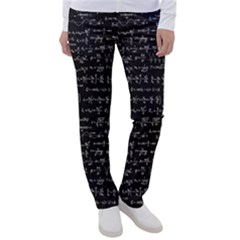 Math-equations-formulas-pattern Women s Casual Pants by Salman4z