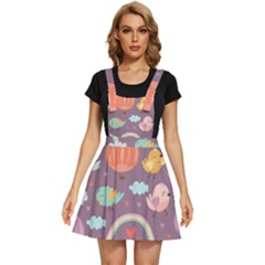 Cute-seamless-pattern-with-doodle-birds-balloons Apron Dress by Salman4z