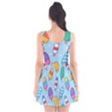 Cute-kawaii-ice-cream-seamless-pattern Scoop Neck Skater Dress View2