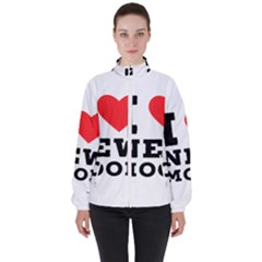 I Love New Moon Women s High Neck Windbreaker by ilovewhateva