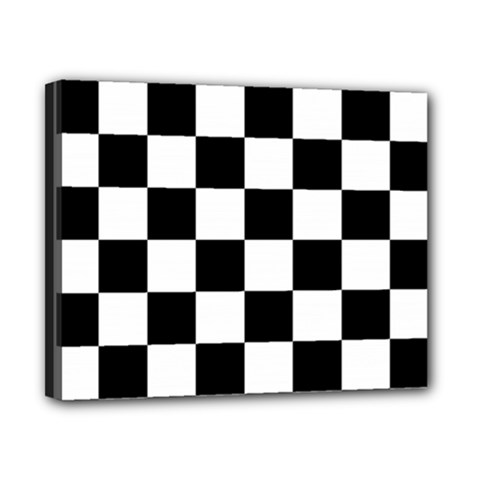 Chess-board-background-design Canvas 10  X 8  (stretched) by Salman4z