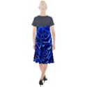 Blue Roses Flowers Plant Romance Blossom Bloom Nature Flora Petals Camis Fishtail Dress View2