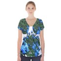 Flowers Roses Rose Nature Bouquet Short Sleeve Front Detail Top View1