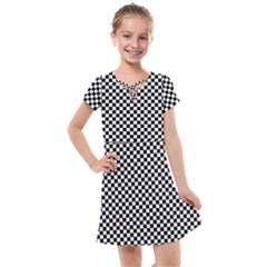 Background Black Board Checker Checkerboard Kids  Cross Web Dress by pakminggu