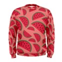 Watermelon Red Food Fruit Healthy Summer Fresh Men s Sweatshirt View1