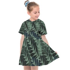 Background Pattern Leaves Texture Design Wallpaper Kids  Sailor Dress by pakminggu