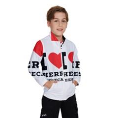 I Love Cherry Cheesecake Kids  Windbreaker by ilovewhateva