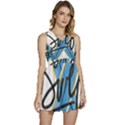 Wave Surfing Surfboard Surfing Sleeveless High Waist Mini Dress View1