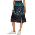 Angry Cat Fantasy Midi Panel Skirt View2